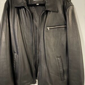 Michael Kors Black Leather Jacket